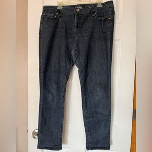 Size 16  plus sized BLUE SPICE brand BLUE denim jeans